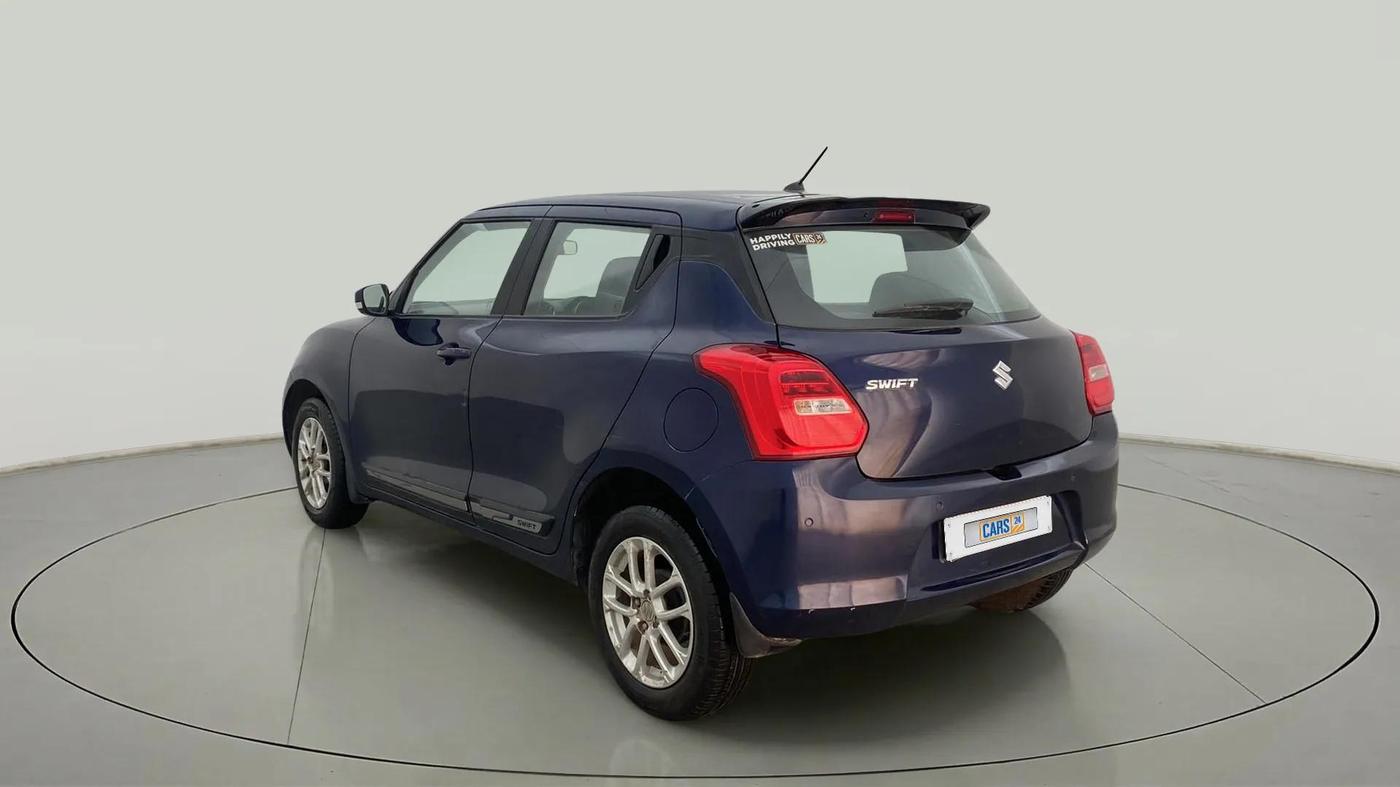 2019 Maruti Swift ZXI AMT, Petrol, Automatic, 22,282 km, Left Back Diagonal