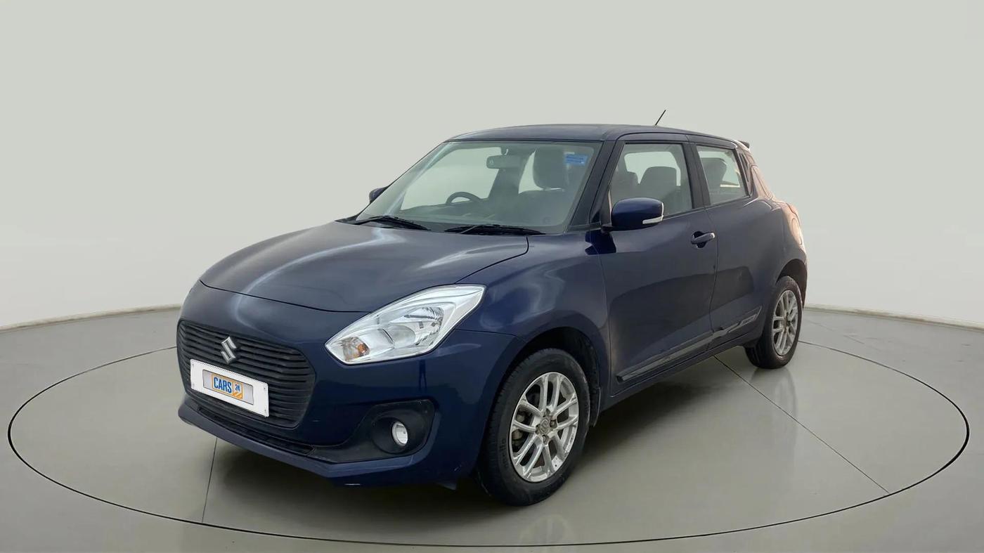 2019 Maruti Swift ZXI AMT, Petrol, Automatic, 22,282 km, Left Front Diagonal