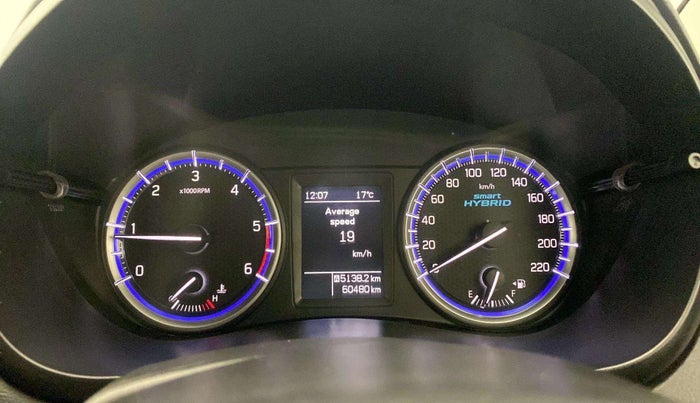 2018 Maruti S Cross ALPHA 1.3, Diesel, Manual, 60,541 km, Odometer Image