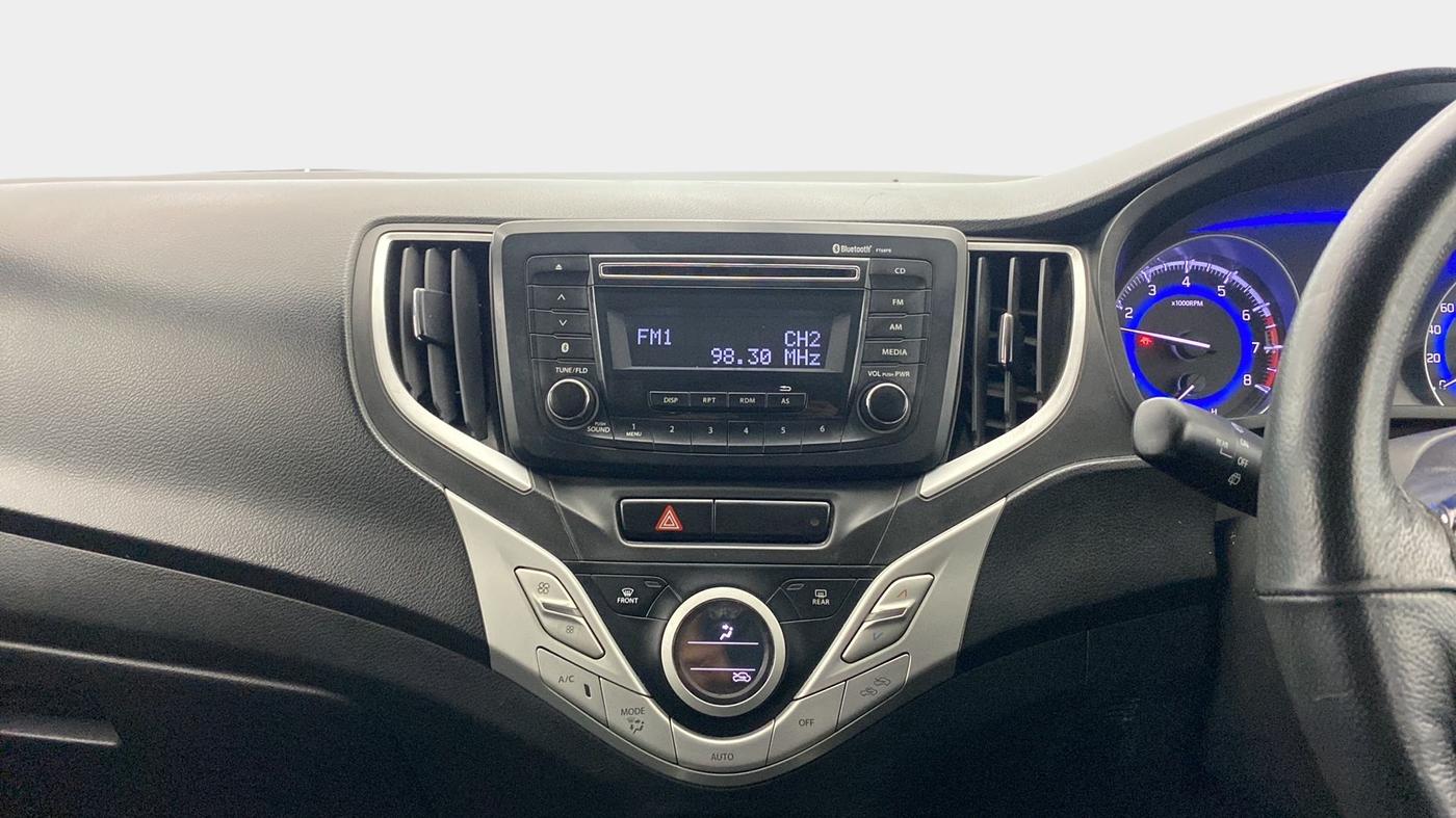 2016 Maruti Baleno DELTA PETROL 1.2, Petrol, Manual, 69,409 km, Air Conditioner