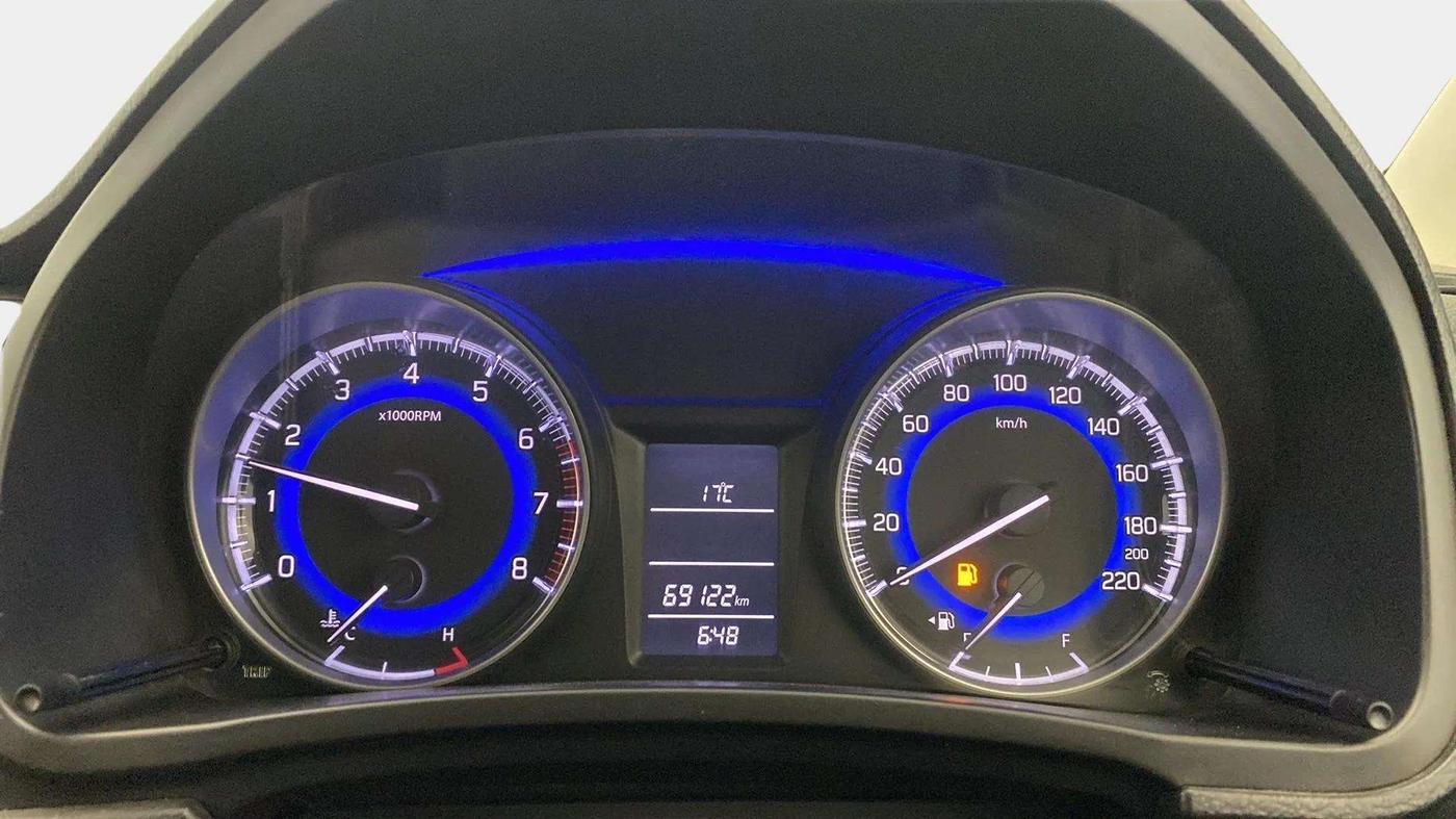 2016 Maruti Baleno DELTA PETROL 1.2, Petrol, Manual, 69,409 km, Odometer Image