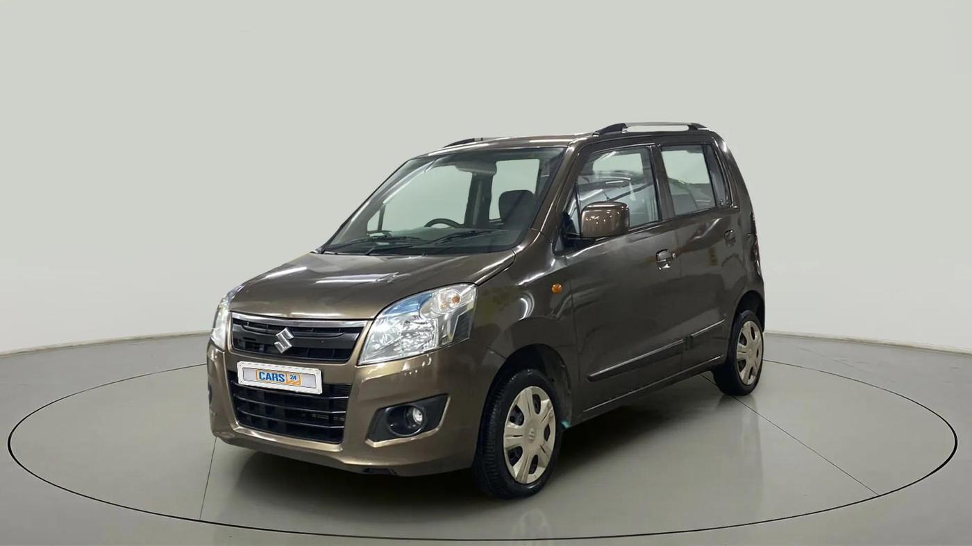 2016 Maruti Wagon R 1.0 VXI AMT, Petrol, Automatic, 37,764 km, Left Front Diagonal