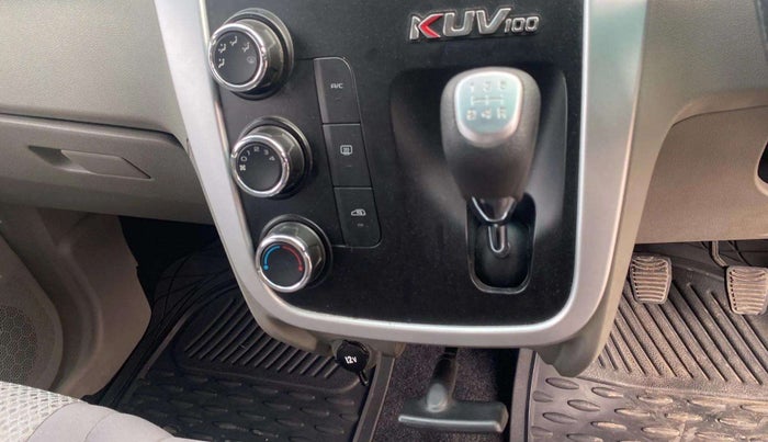 2017 Mahindra Kuv100 K8 6 STR, Petrol, Manual, 9,464 km, Gear Lever