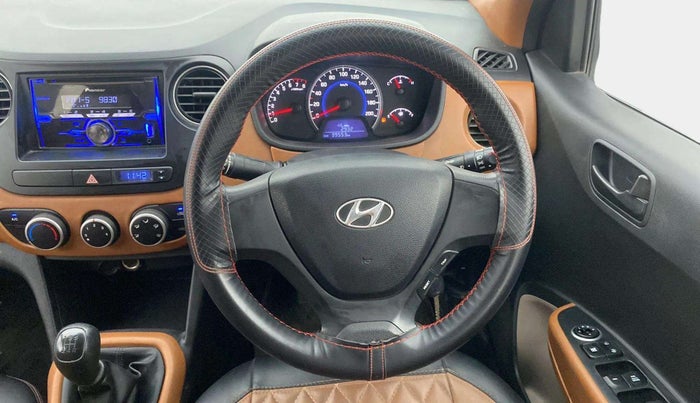 2016 Hyundai Grand i10 MAGNA 1.2 KAPPA VTVT, Petrol, Manual, 39,653 km, Steering Wheel Close Up