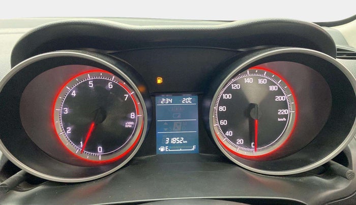 2020 Maruti Swift ZXI PLUS, Petrol, Manual, 31,812 km, Odometer Image