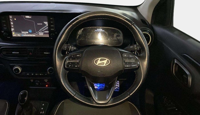 2023 Hyundai EXTER SX(O) CONNECT 1.2 AMT, Petrol, Automatic, 15,099 km, Steering Wheel Close Up