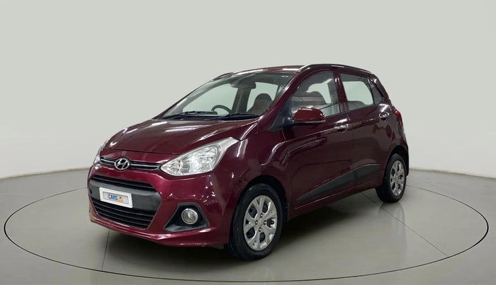 2015 Hyundai Grand i10 SPORTZ 1.2 KAPPA VTVT, Petrol, Manual, 40,682 km, Left Front Diagonal