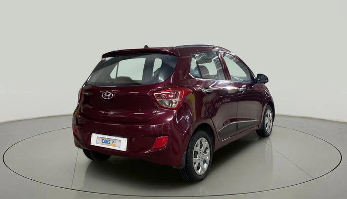 2015 Hyundai Grand i10 SPORTZ 1.2 KAPPA VTVT, Petrol, Manual, 40,682 km, Right Back Diagonal