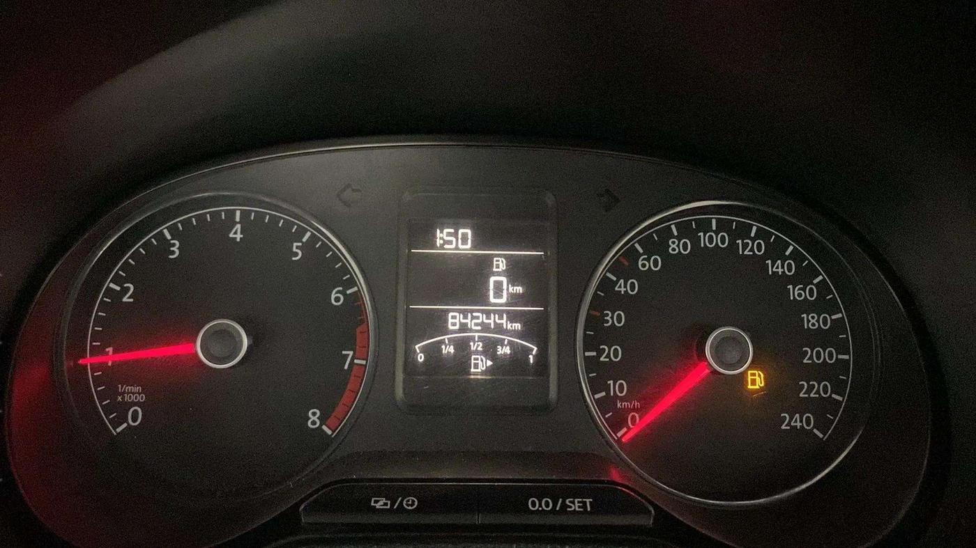 2019 Volkswagen Polo HIGHLINE PLUS 1.0, Petrol, Manual, 84,208 km, Odometer Image