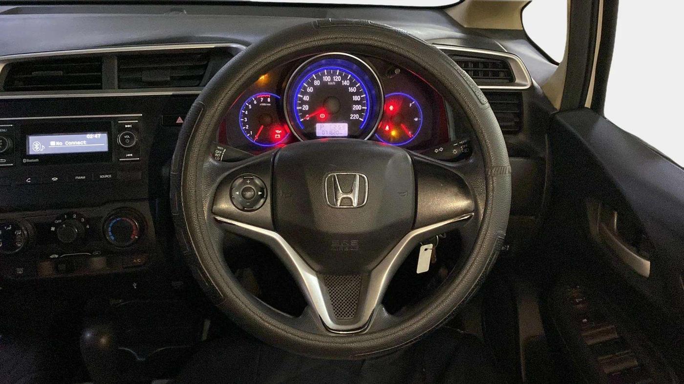 2017 Honda Jazz 1.2L I-VTEC S AT, Petrol, Automatic, 71,641 km, Steering Wheel Close Up