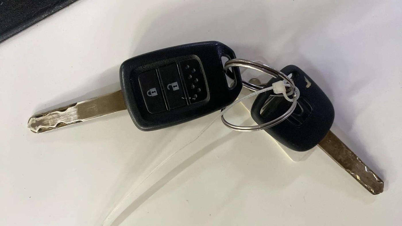 2017 Honda Jazz 1.2L I-VTEC S AT, Petrol, Automatic, 71,641 km, Key Close Up