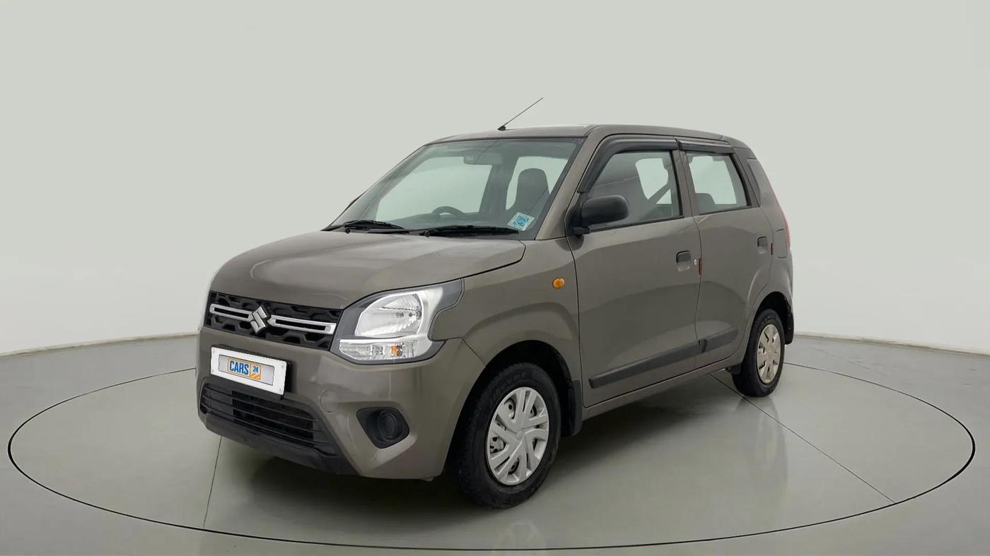 2021 Maruti New Wagon-R LXI CNG 1.0, CNG, Manual, 51,606 km, Left Front Diagonal