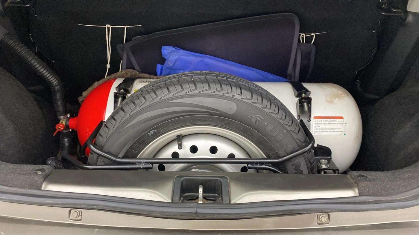 2021 Maruti New Wagon-R LXI CNG 1.0, CNG, Manual, 51,606 km, Boot Inside