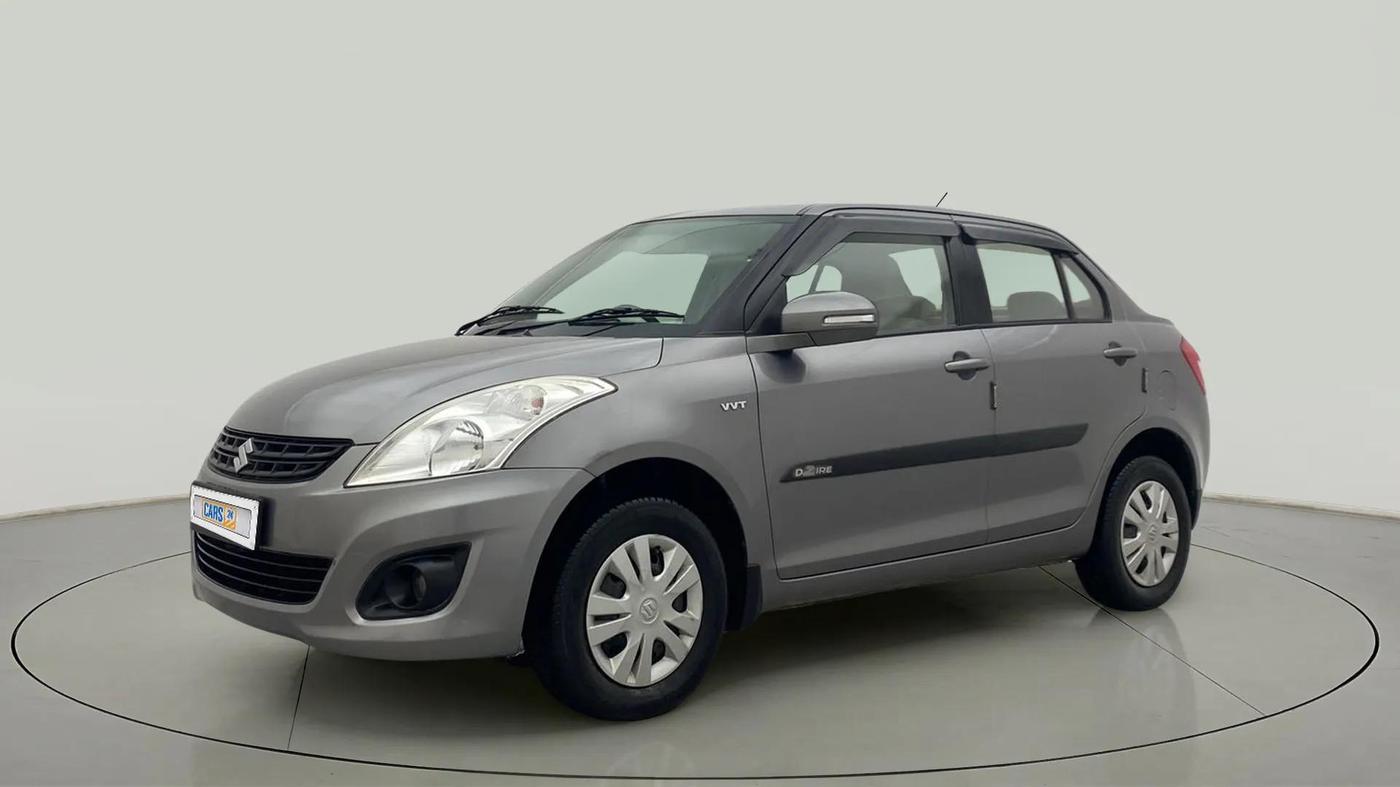 2013 Maruti Swift Dzire VXI, Petrol, Manual, 97,961 km, Left Front Diagonal