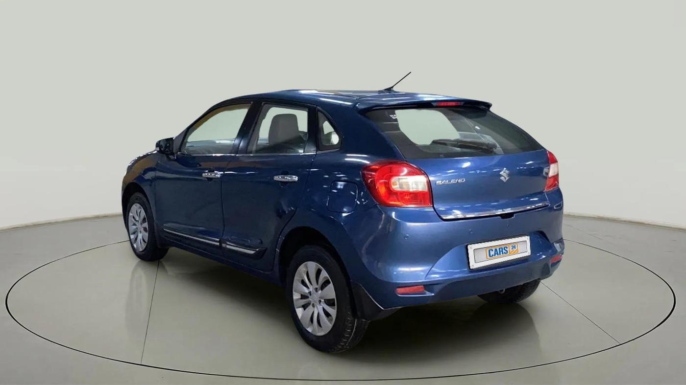 2017 Maruti Baleno DELTA DIESEL 1.3, Diesel, Manual, 58,927 km, Left Back Diagonal