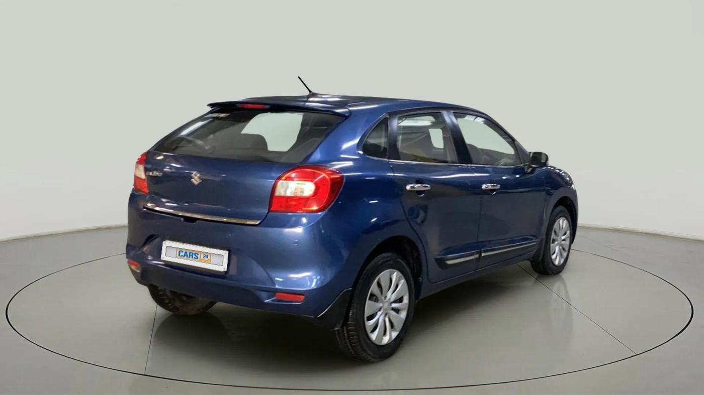 2017 Maruti Baleno DELTA DIESEL 1.3, Diesel, Manual, 58,927 km, Right Back Diagonal