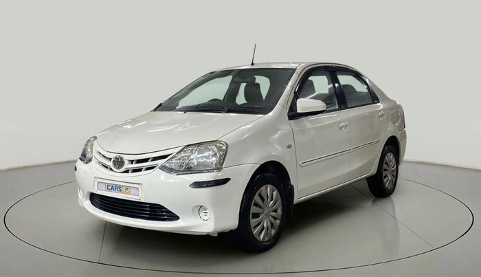 2013 Toyota Etios G, Petrol, Manual, 40,004 km, Left Front Diagonal