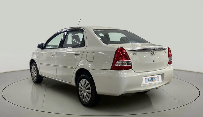 2013 Toyota Etios G, Petrol, Manual, 40,004 km, Left Back Diagonal