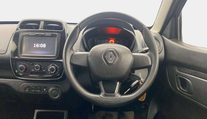 2018 Renault Kwid RXT 0.8 (O), Petrol, Manual, 62,209 km, Steering Wheel Close Up