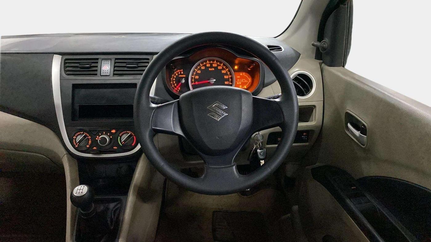 2014 Maruti Celerio VXI CNG, CNG, Manual, 32,041 km, Steering Wheel Close Up