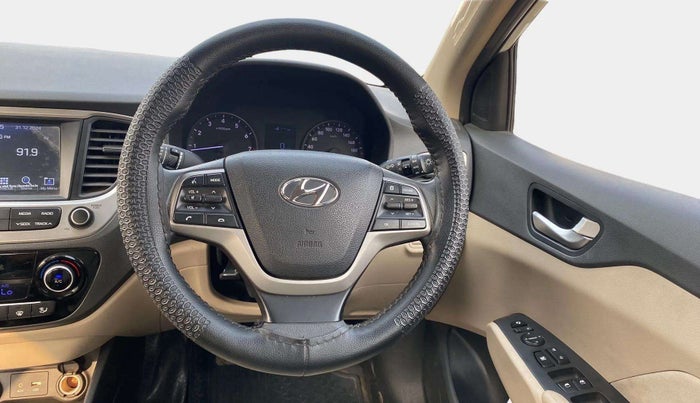 2019 Hyundai Verna 1.6 VTVT SX, Petrol, Manual, 28,659 km, Steering Wheel Close Up