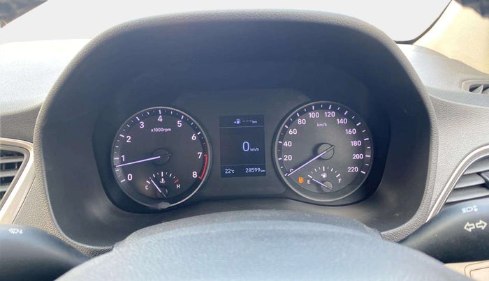 2019 Hyundai Verna 1.6 VTVT SX, Petrol, Manual, 28,659 km, Odometer Image