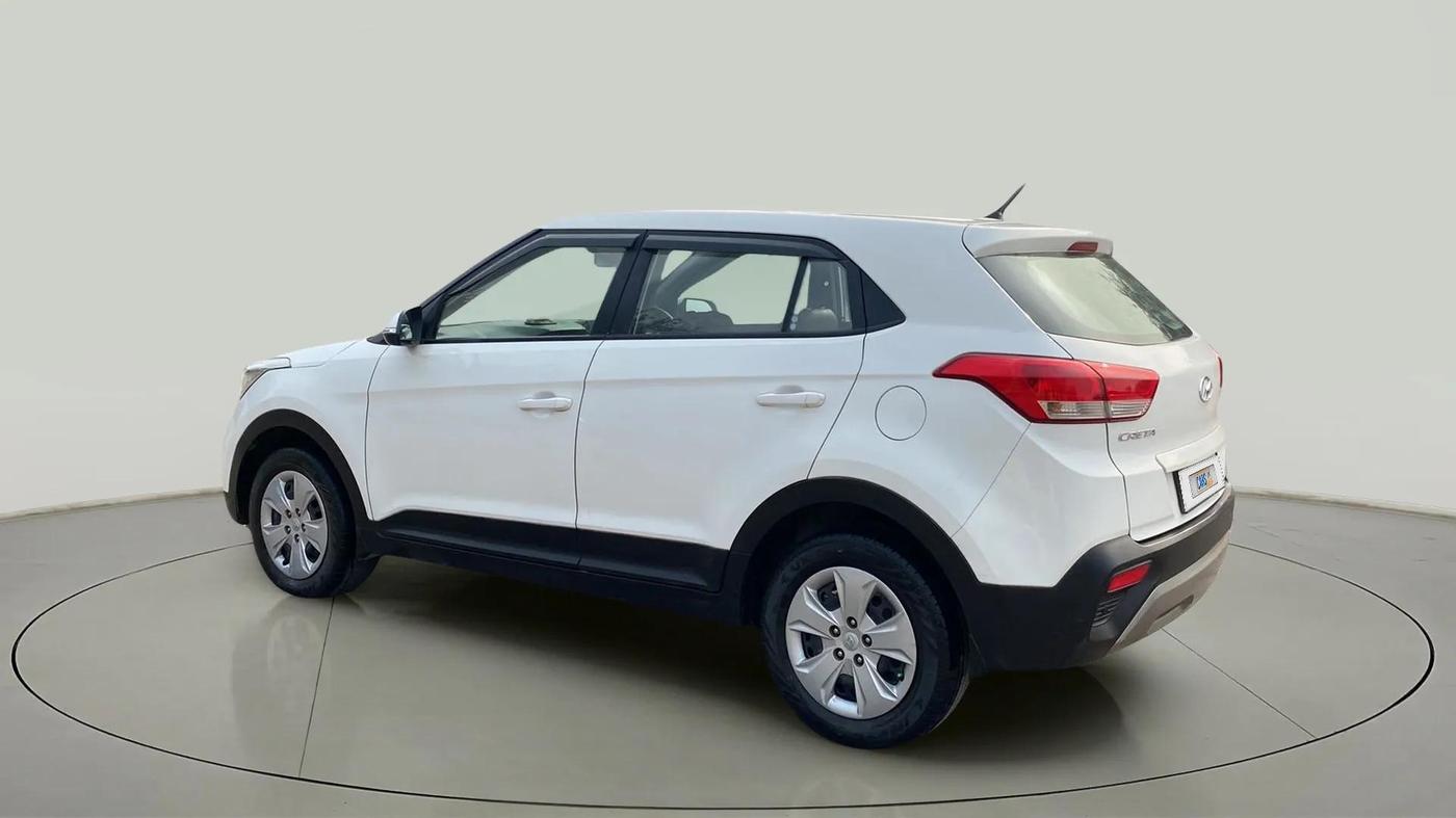 2019 Hyundai Creta E PLUS 1.6 PETROL, Petrol, Manual, 90,236 km, Left Back Diagonal