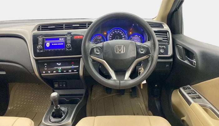 2015 Honda City 1.5L I-VTEC V MT, Petrol, Manual, 80,956 km, Steering Wheel Close Up