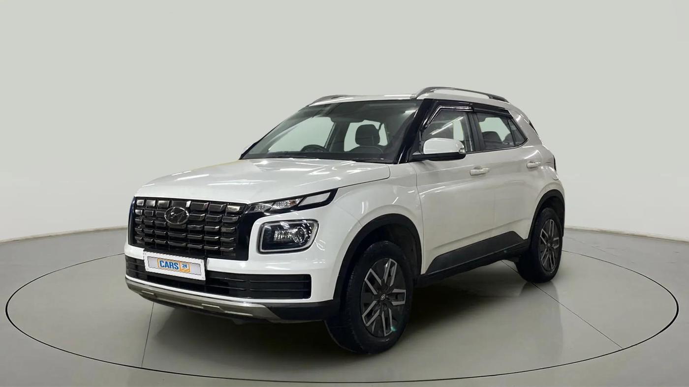 2022 Hyundai VENUE S (O) 1.0 TURBO IMT, Petrol, Manual, 24,088 km, Left Front Diagonal