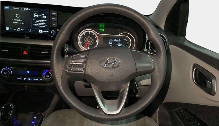 2020 Hyundai GRAND I10 NIOS SPORTZ AMT 1.2 KAPPA VTVT, Petrol, Automatic, 47,823 km, Steering Wheel Close Up