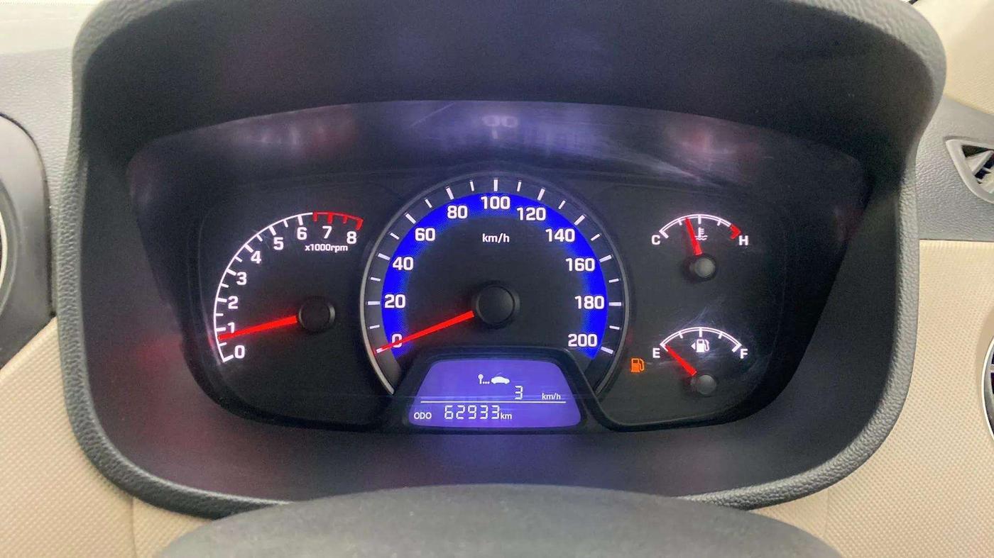 2019 Hyundai Xcent S 1.2, Petrol, Manual, 63,063 km, Odometer Image