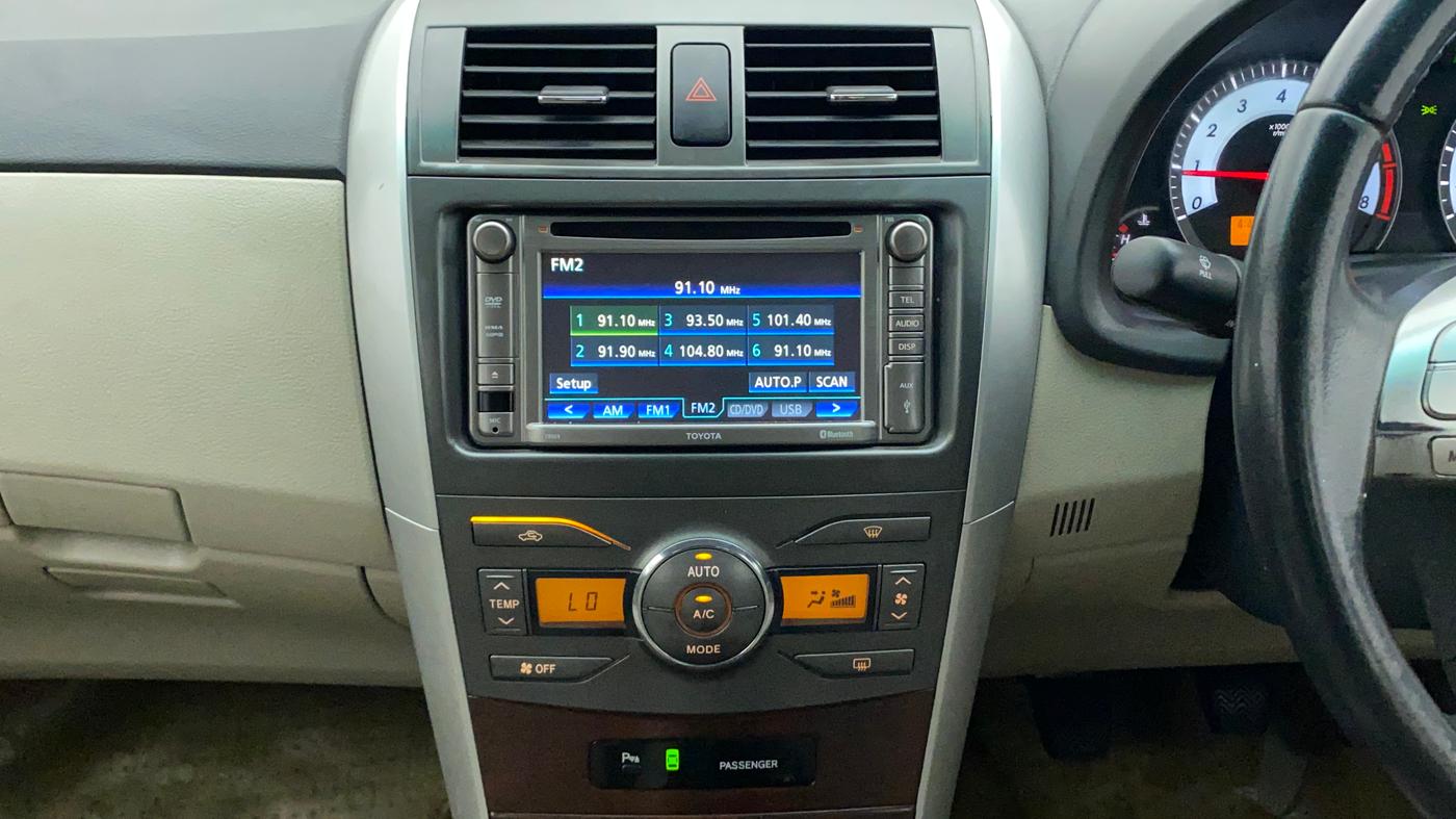 2011 Toyota Corolla Altis G PETROL, Petrol, Manual, 33,743 km, Air Conditioner
