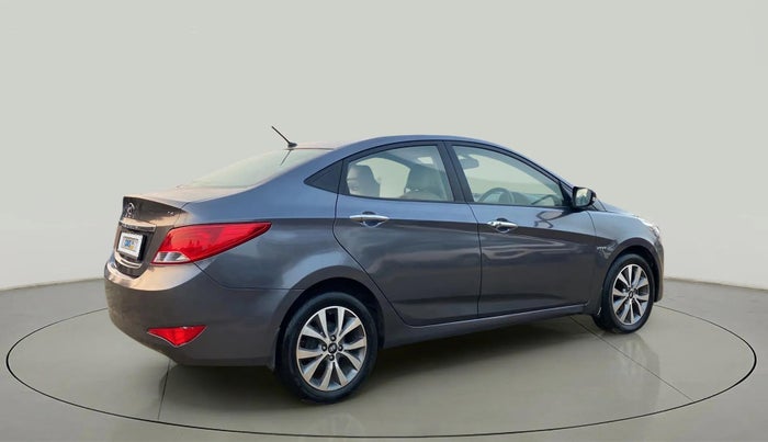 2015 Hyundai Verna FLUIDIC 4S 1.6 VTVT S(O), Petrol, Manual, 51,417 km, Right Back Diagonal