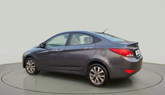 2015 Hyundai Verna FLUIDIC 4S 1.6 VTVT S(O), Petrol, Manual, 51,417 km, Left Back Diagonal