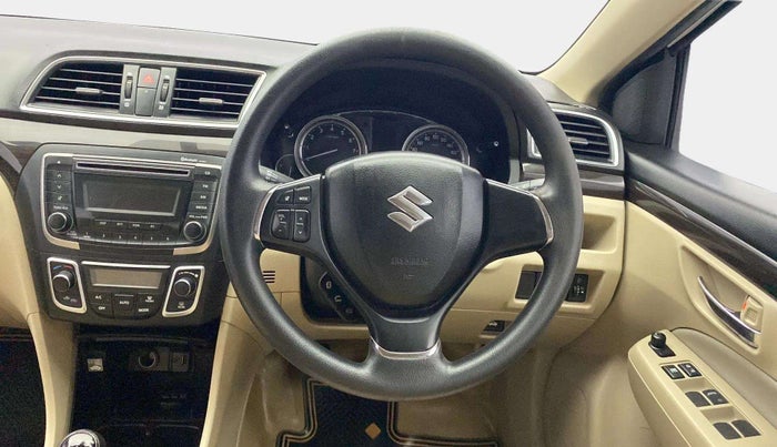 2018 Maruti Ciaz ZETA 1.4  MT PETROL, Petrol, Manual, 75,442 km, Steering Wheel Close Up