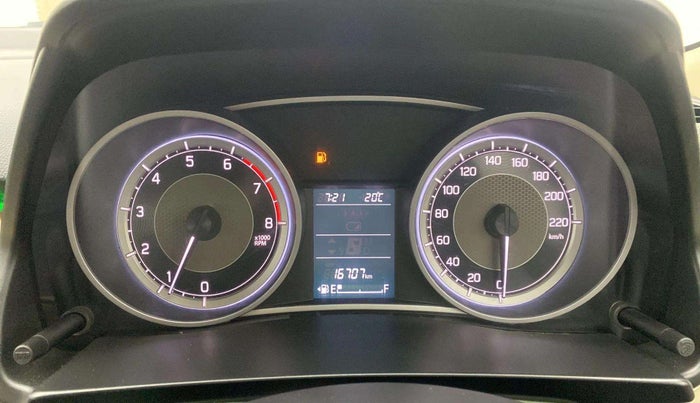 2018 Maruti Dzire ZXI PLUS, Petrol, Manual, 16,707 km, Odometer Image