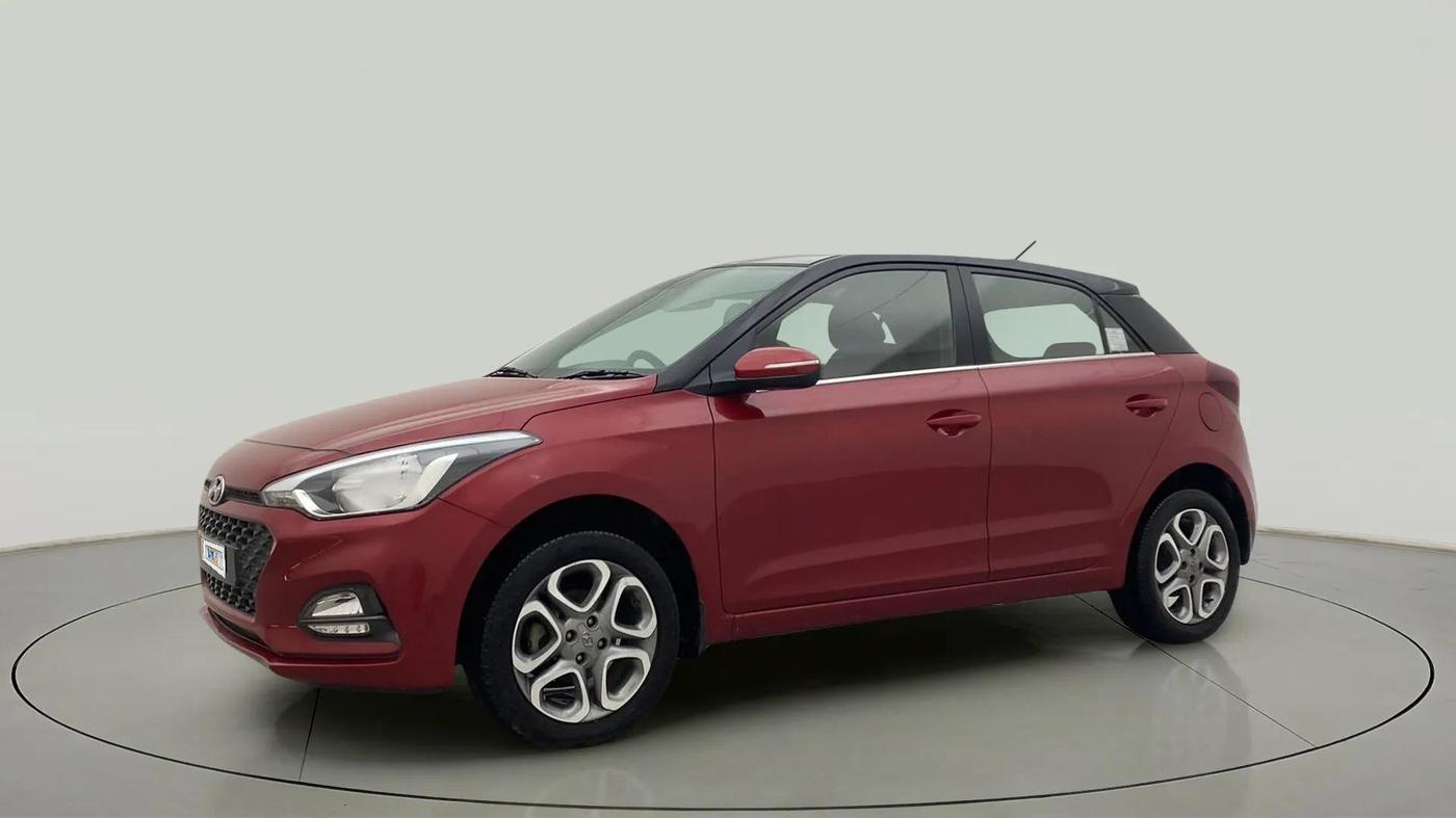 2018 Hyundai Elite i20 ASTA 1.2 DUAL TONE, Petrol, Manual, 37,925 km, Left Front Diagonal
