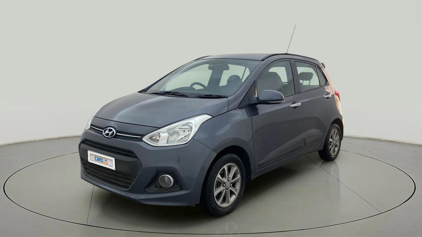 2016 Hyundai Grand i10 ASTA (O) 1.2 KAPPA VTVT, Petrol, Manual, 71,332 km, Left Front Diagonal