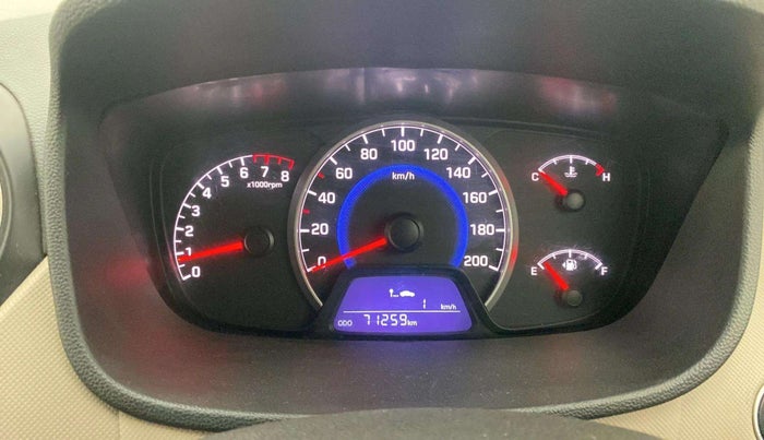 2016 Hyundai Grand i10 ASTA (O) 1.2 KAPPA VTVT, Petrol, Manual, 71,332 km, Odometer Image