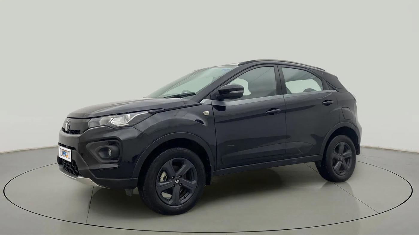 2021 Tata NEXON XZA PLUS (O) PETROL DARK EDITION, Petrol, Automatic, 19,473 km, Left Front Diagonal
