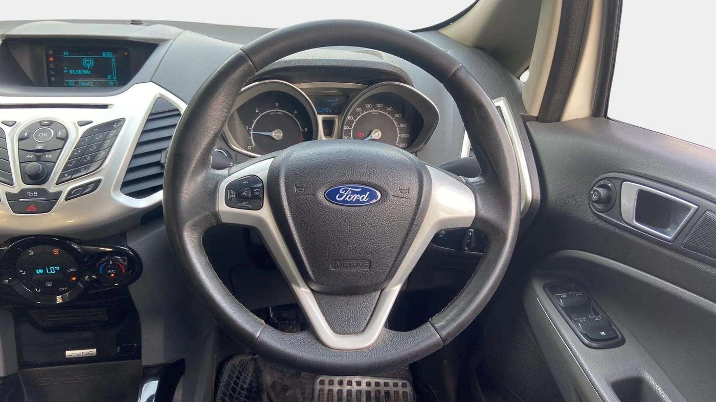 2016 Ford Ecosport TITANIUM 1.5L DIESEL, Diesel, Manual, 90,698 km, Steering Wheel Close Up