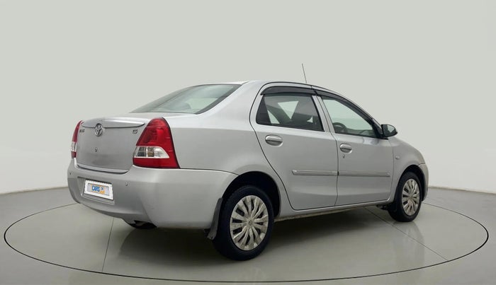 2014 Toyota Etios G, Petrol, Manual, 65,313 km, Right Back Diagonal