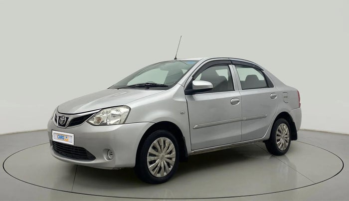 2014 Toyota Etios G, Petrol, Manual, 65,313 km, Left Front Diagonal