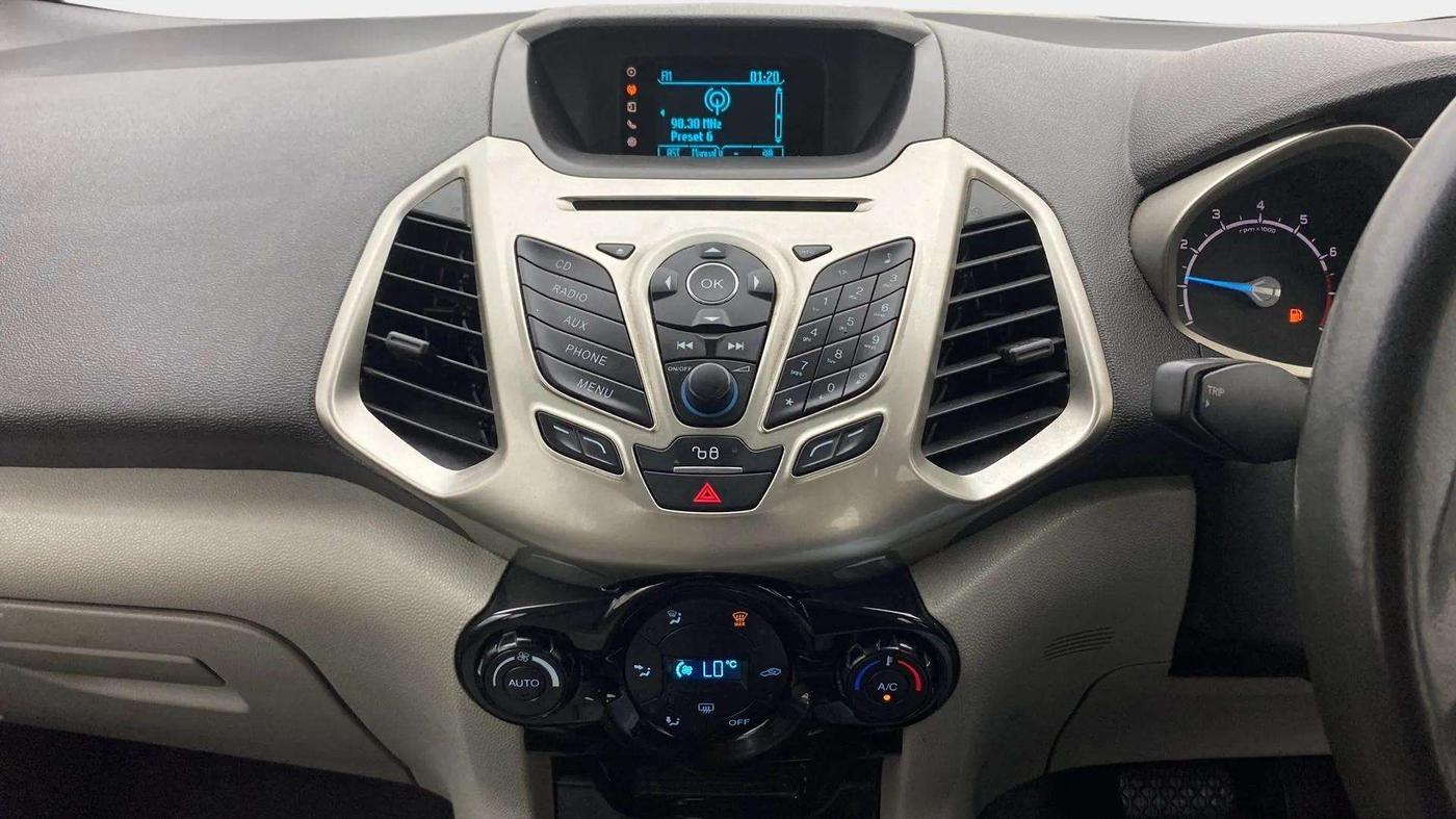 2015 Ford Ecosport TITANIUM 1.5L PETROL AT, Petrol, Automatic, 69,082 km, Air Conditioner