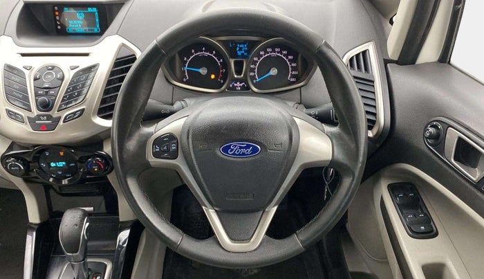2015 Ford Ecosport TITANIUM 1.5L PETROL AT, Petrol, Automatic, 69,082 km, Steering Wheel Close Up