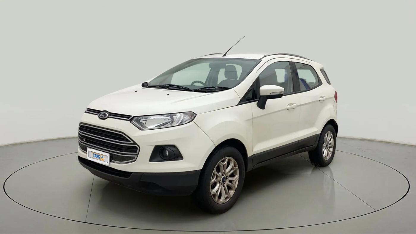 2015 Ford Ecosport TITANIUM 1.5L PETROL AT, Petrol, Automatic, 69,082 km, Left Front Diagonal
