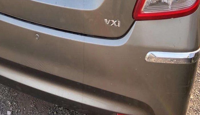 2018 Maruti Dzire VXI, Petrol, Manual, 37,009 km, Rear bumper - Minor scratches