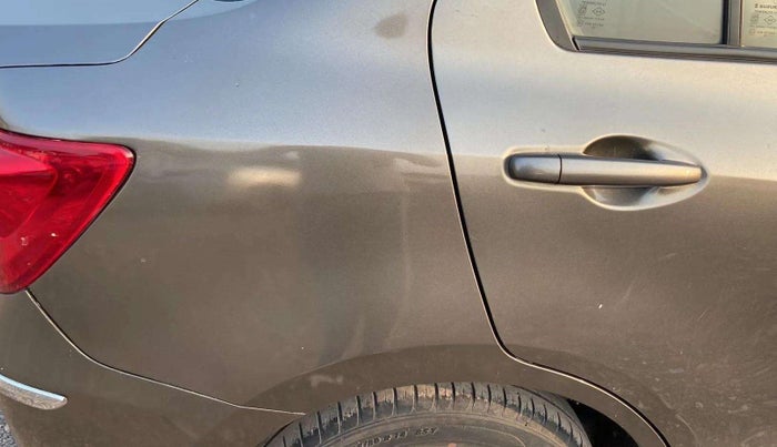 2018 Maruti Dzire VXI, Petrol, Manual, 37,009 km, Right quarter panel - Paint has minor damage