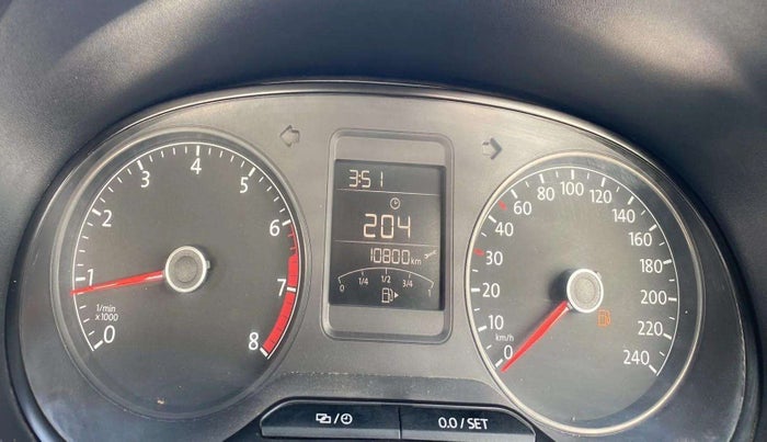 2017 Volkswagen Ameo TRENDLINE 1.2L, Petrol, Manual, 52,865 km, Odometer Image