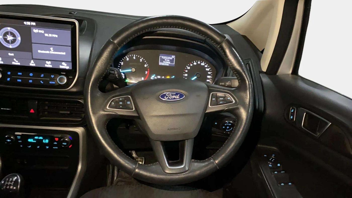 2018 Ford Ecosport TITANIUM 1.5L PETROL, Petrol, Manual, 57,426 km, Steering Wheel Close Up